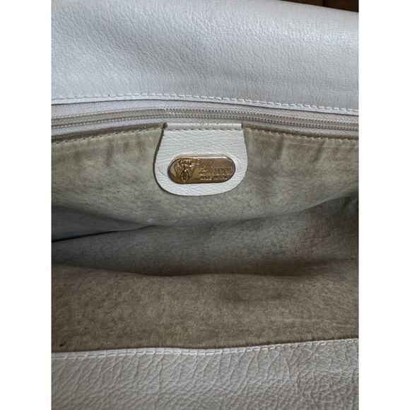 Gucci White Leather Tote Bag - Picture 5 of 6
